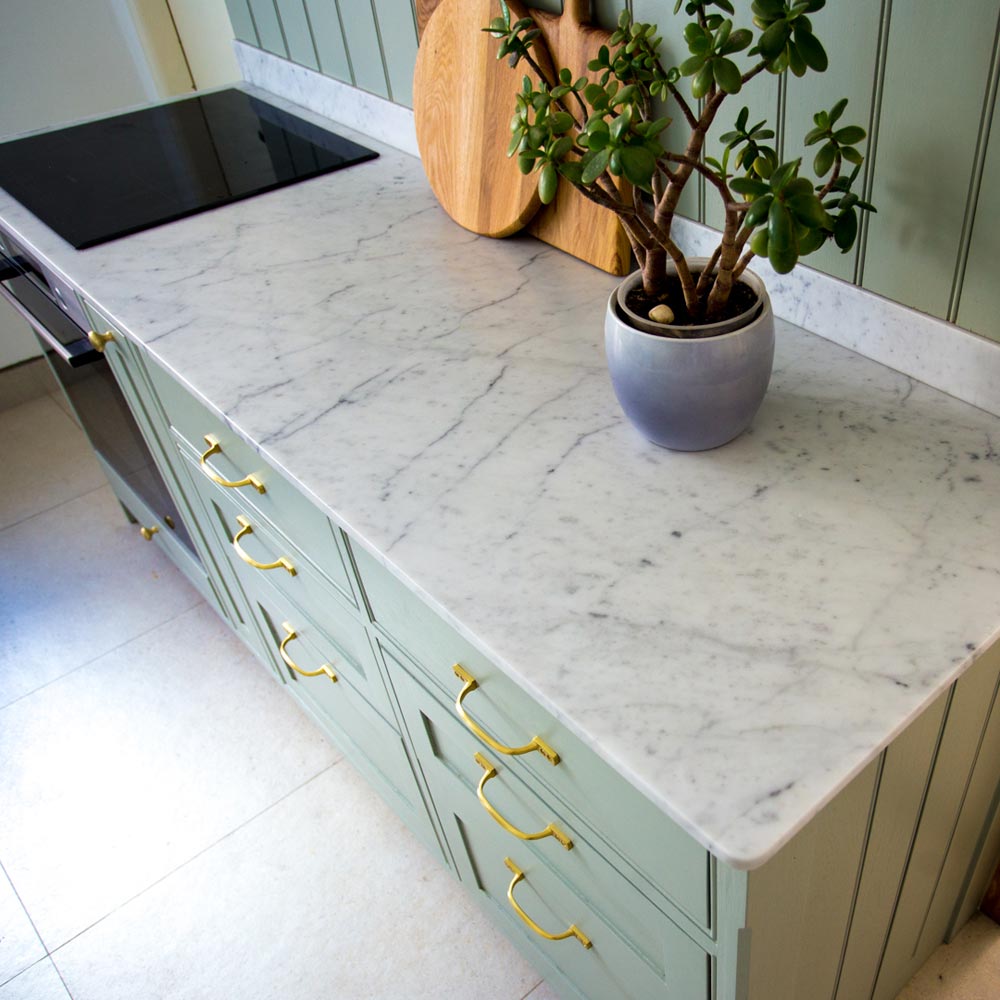 Taliansky mramor v kuchyni